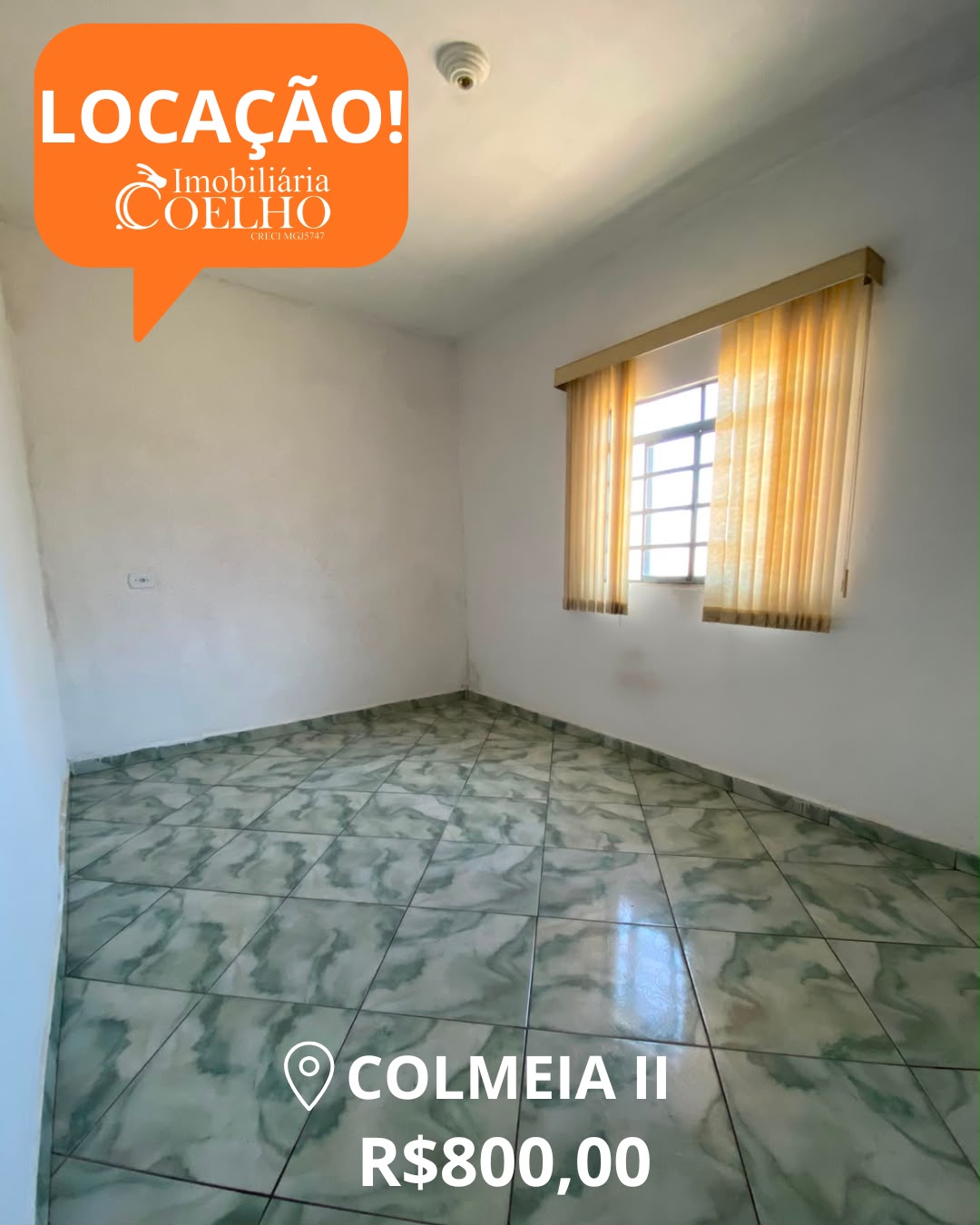 CASA PARA LOCAÇÃO-COLMEIA II